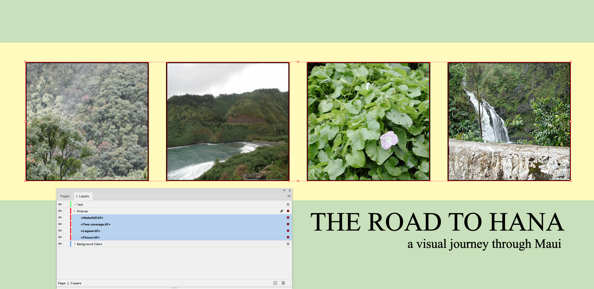 brochure layers
