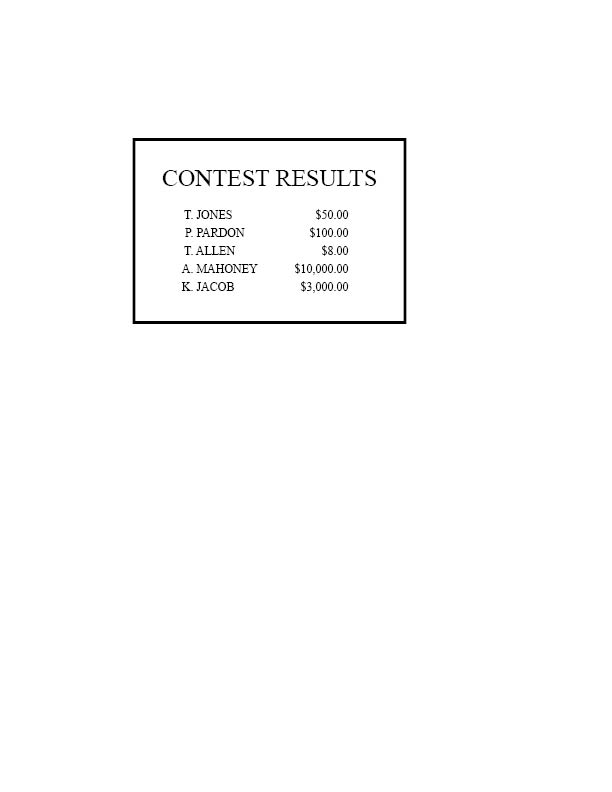 Contest Redesign